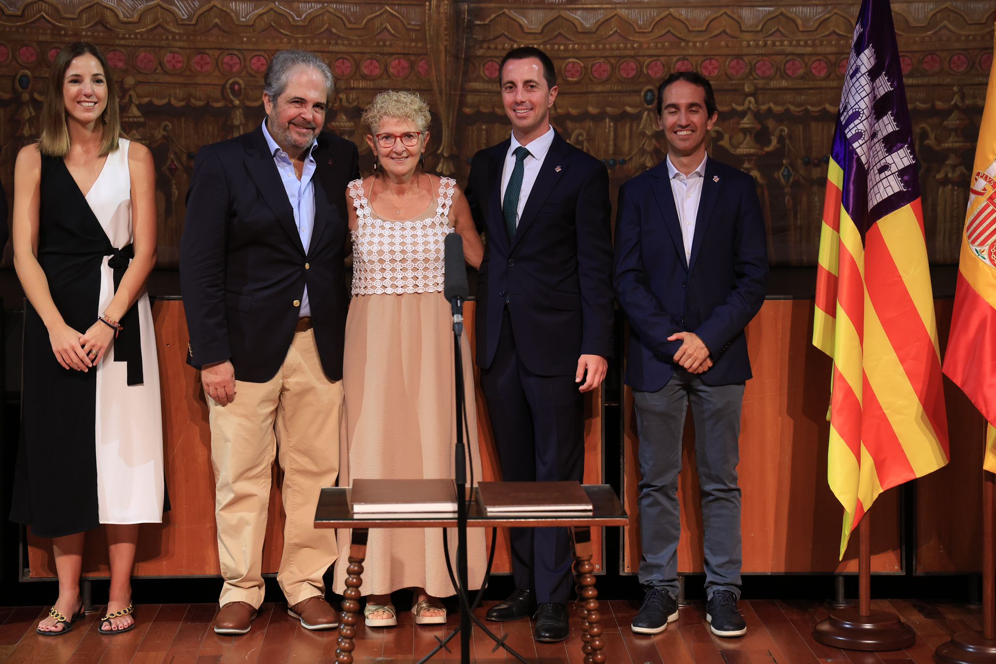 Presa de possessió dels funcionaris nous del Consell de Mallorca.