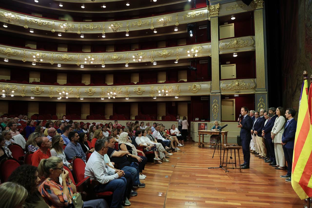 Presa de possessió dels funcionaris nous del Consell de Mallorca.